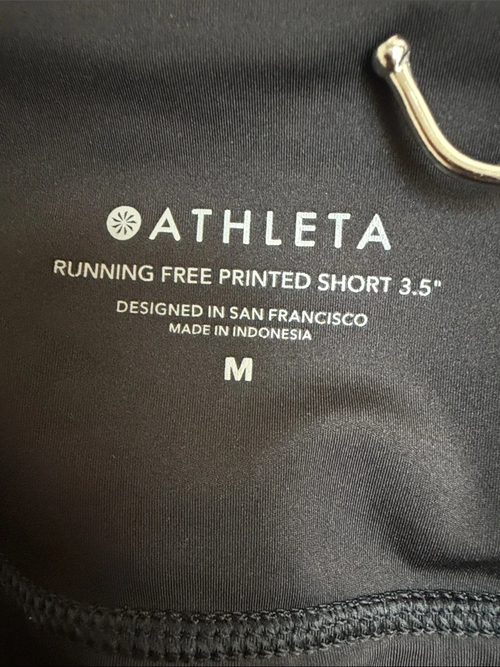Athleta Running Free Printed Short 3.5” Medium